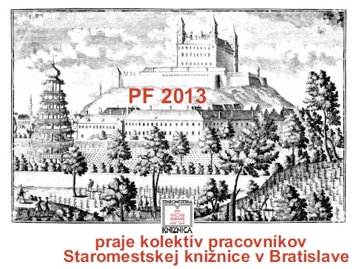 Vianočný pozdrav Staromestskej knižnice v Bratislave