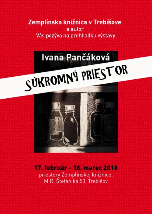 Výstava ilustrácií od 17. februára do 18. marca 2018 v Zemplínskej knižnici v Trebišove 