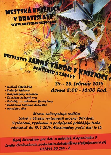 Prázdniny v MsK Bratislave