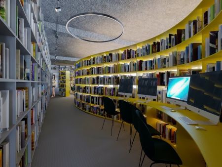 Oddelenie mladých a oddelenie odbornej literatúry