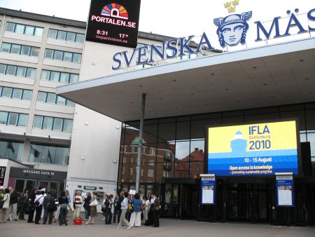 IFLA 2010, Švédsko – IFLA víta účastníkov 
