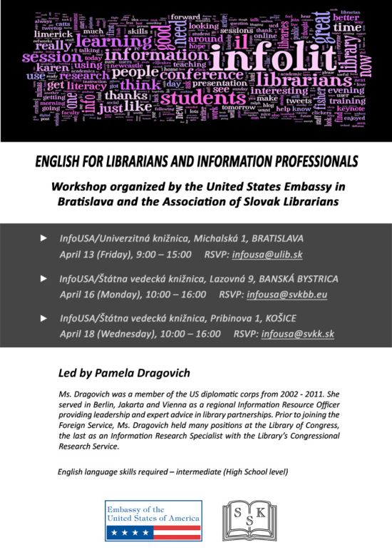 English for Librarians - workshop