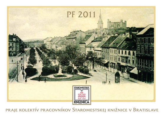 Vianočný pozdrav zo Staromestskej knižnice v Bratislave