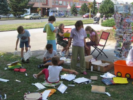 Prázdninový raj v Zemplínskej knižnici v Trebišove , 2009