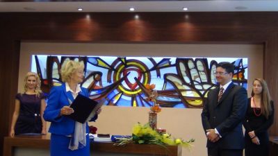 20. júla 2012 boli zamestnanci Podtatranskej knižnice v Poprade slávnostne prijatí na MsÚ pri príležitosti 60. výročia knižnice.