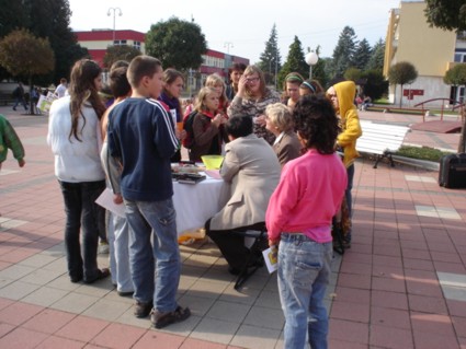 Jeseň s knihou v Poduklianskej knižnici, 8. 10. 2009