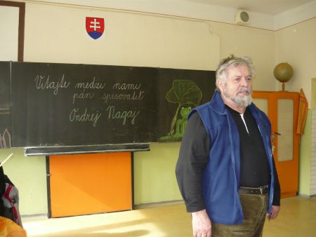 Ondrej Nagaj v  Základnej škole na Mierovej ulici 67 v Želiezovciach
