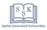 Logo Spolku slovenských knihovníkov