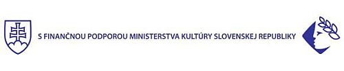Logo finančnej podpory Ministerstva kultúry SR