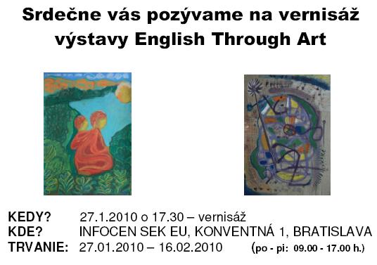 Infocen SEK EU Vás pozýva na vernisáž výstavy, 27. 1. 2010 o 17.30 hod.