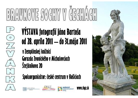 Pozvánka do Zemplínskej knižnice Gorazda Zvonického v Michalovciach na výstavu fotografií, od 28. 4. – do 31. 5. 2011.