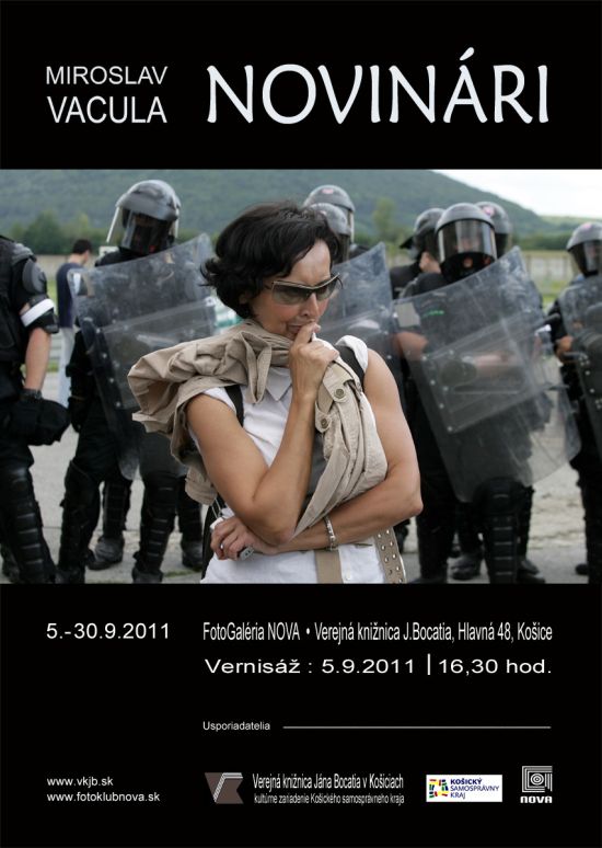 FotoGalérie NOVA vo Verejnej knižnici Jána Bocatia v Košiciach pozýva na vernisáž 5. 9. 2011 o 16.30 hod.