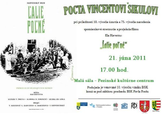 Pozvánka do Malokarpatskej knižnice v Pezinku na spomienkové stretnutie, 21. 6. 2011 o 17.00 hod.