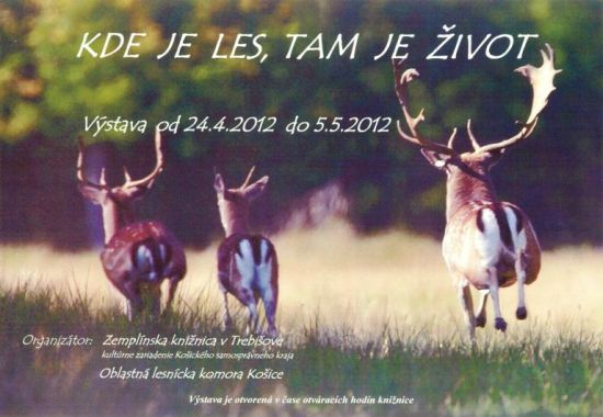 Pozvánka na výstavu do Zemplínskej knižnice v Trebišove, od 24. 4. do 5. 5. 2012