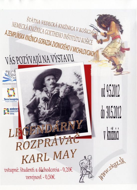 Pozvánka do Zemplínskej knižnice Gorazda Zvonického v Michalovciach na výstavu, od 9. do 30. 5. 2012