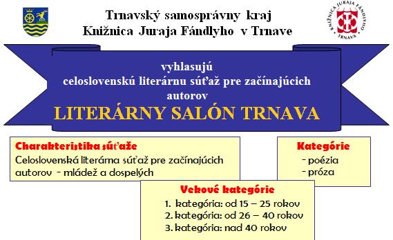 Súťaž Literárny salón Trnava