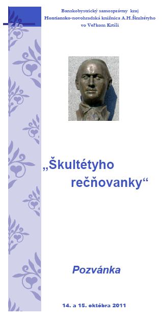 Vyhodnotenie XX. ročníka literárnej súťaže, 14. a 15. 10. 2011