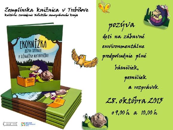 zábavné predpoludnie v stredu 28. októbra 2015 v Zemplínskej knižnici v Trebišove