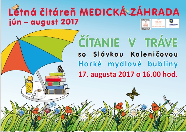 čítanie v tráve