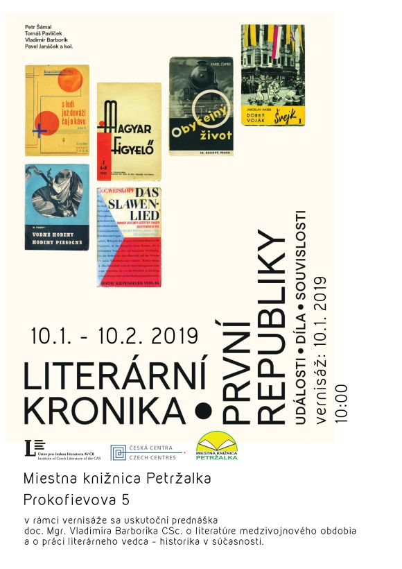 Výstava od 10. januára – 10. februára 2019 v Miestnej knižnici Petržalka v pobočke Prokofievova 5