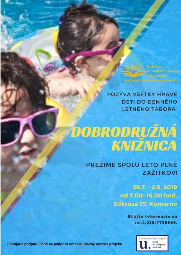 Denný tábor v Knižnici Józsefa Szinnyeiho v Komárne