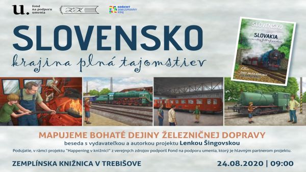 24. augusta 2020 o 9:00 v Zemplínskej knižnici v Trebišove