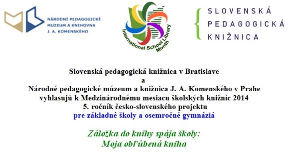 súťaž Záložka do knihy spája školy súťaž Záložka do knihy spája školy